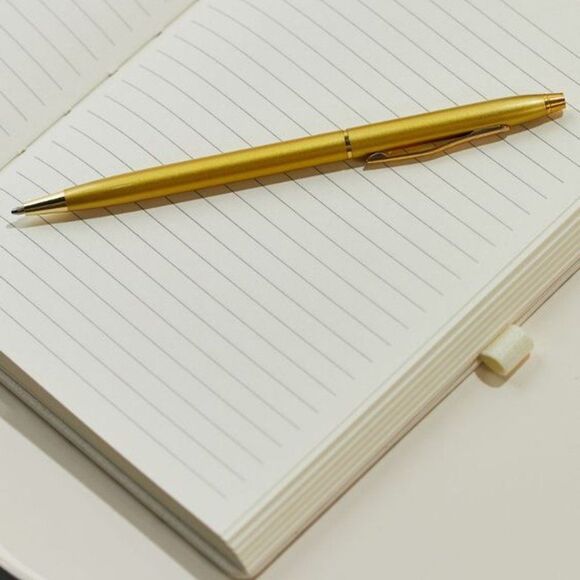 Anthropologie HOME N Initial Monogram Journal Notebook - Picture 3 of 8